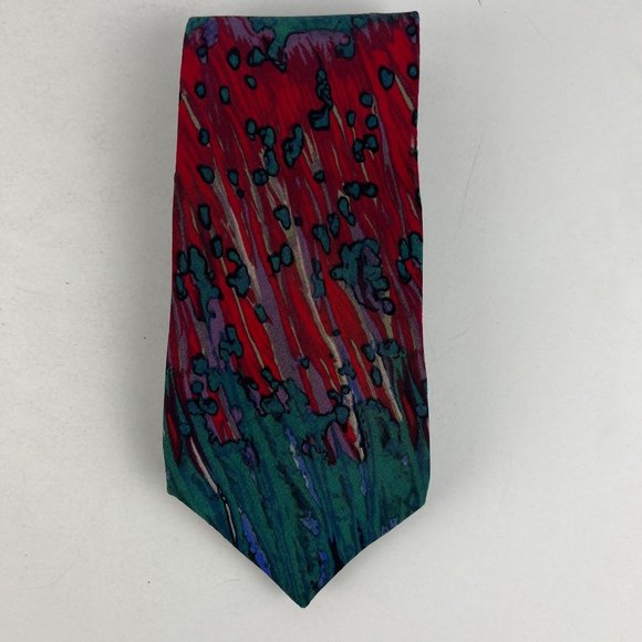 Stonehenge Molecular Expressions Vitamin C Necktie Neck Tie Pattern 100% Silk - Picture 1 of 4